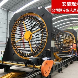 數控鋼筋籠滾焊機