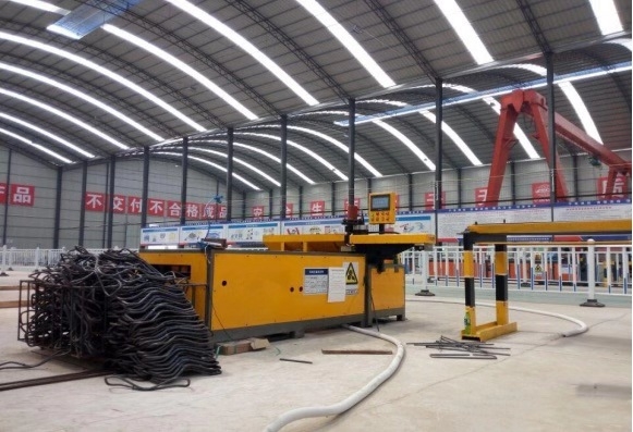 全自動(dòng)鋼筋八字筋生產(chǎn)線(xiàn)