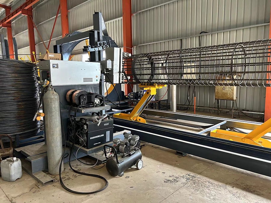 數控鋼筋籠滾焊機7