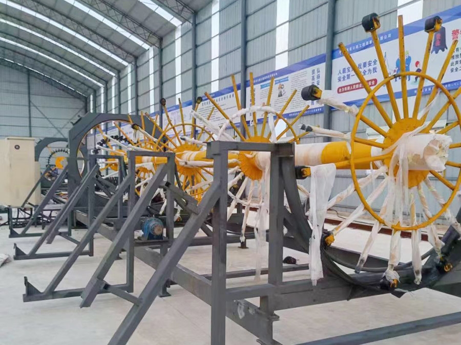 數控鋼筋籠滾焊機9