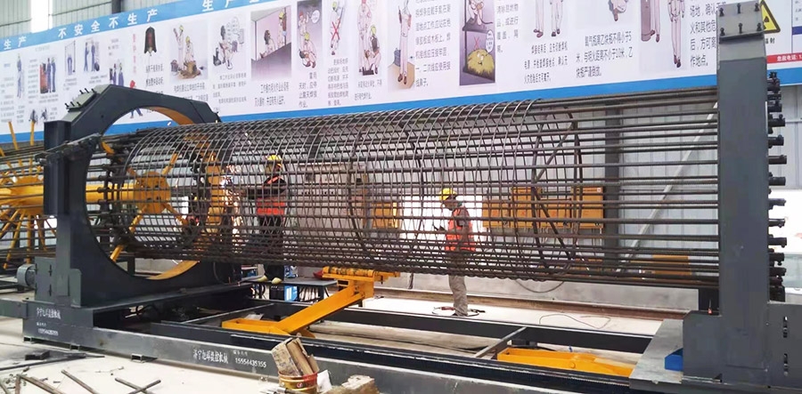 數控鋼筋籠滾焊機12