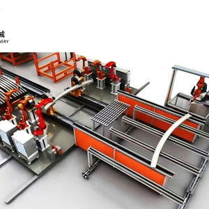 數(shù)控鋼拱架焊接生產(chǎn)線